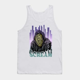 Scream VI (Scream 6) ghostface lostface horror movie graphic design Tank Top